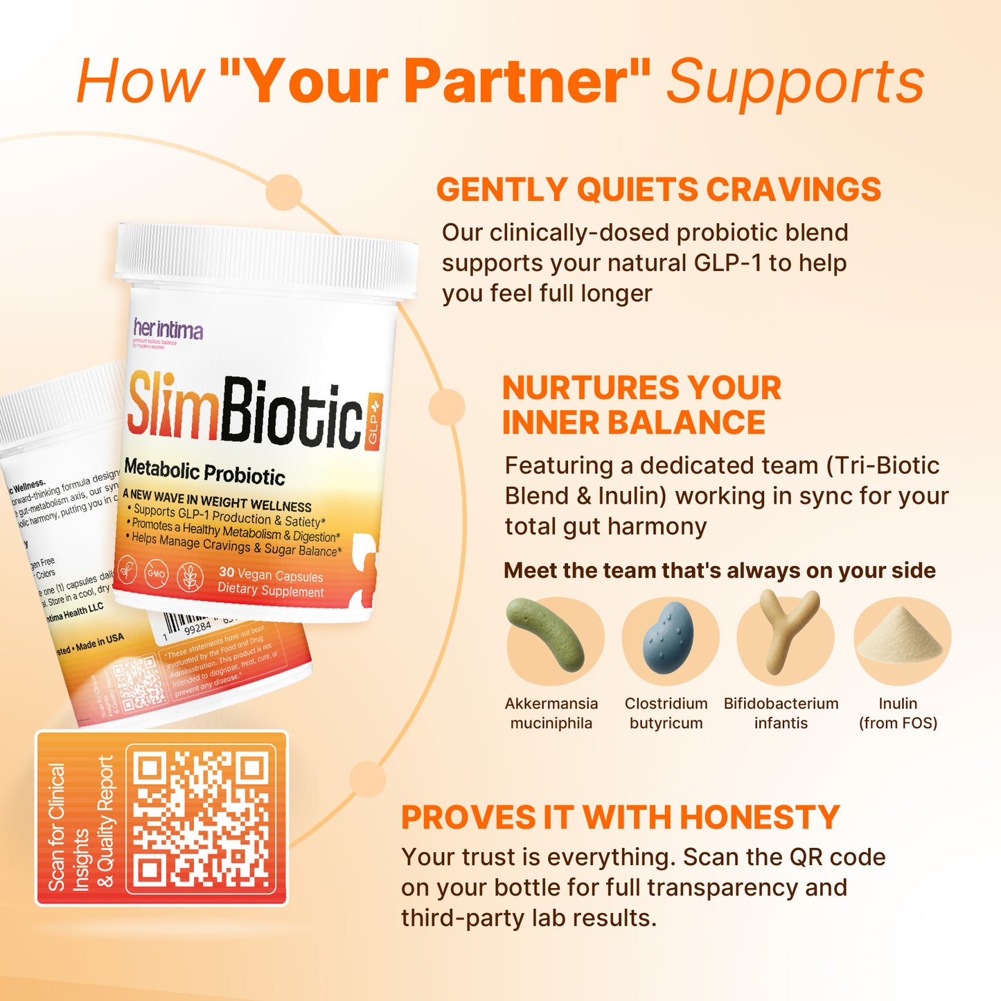 SlimBiotic GLP+: Gentle Craving & Gut Support