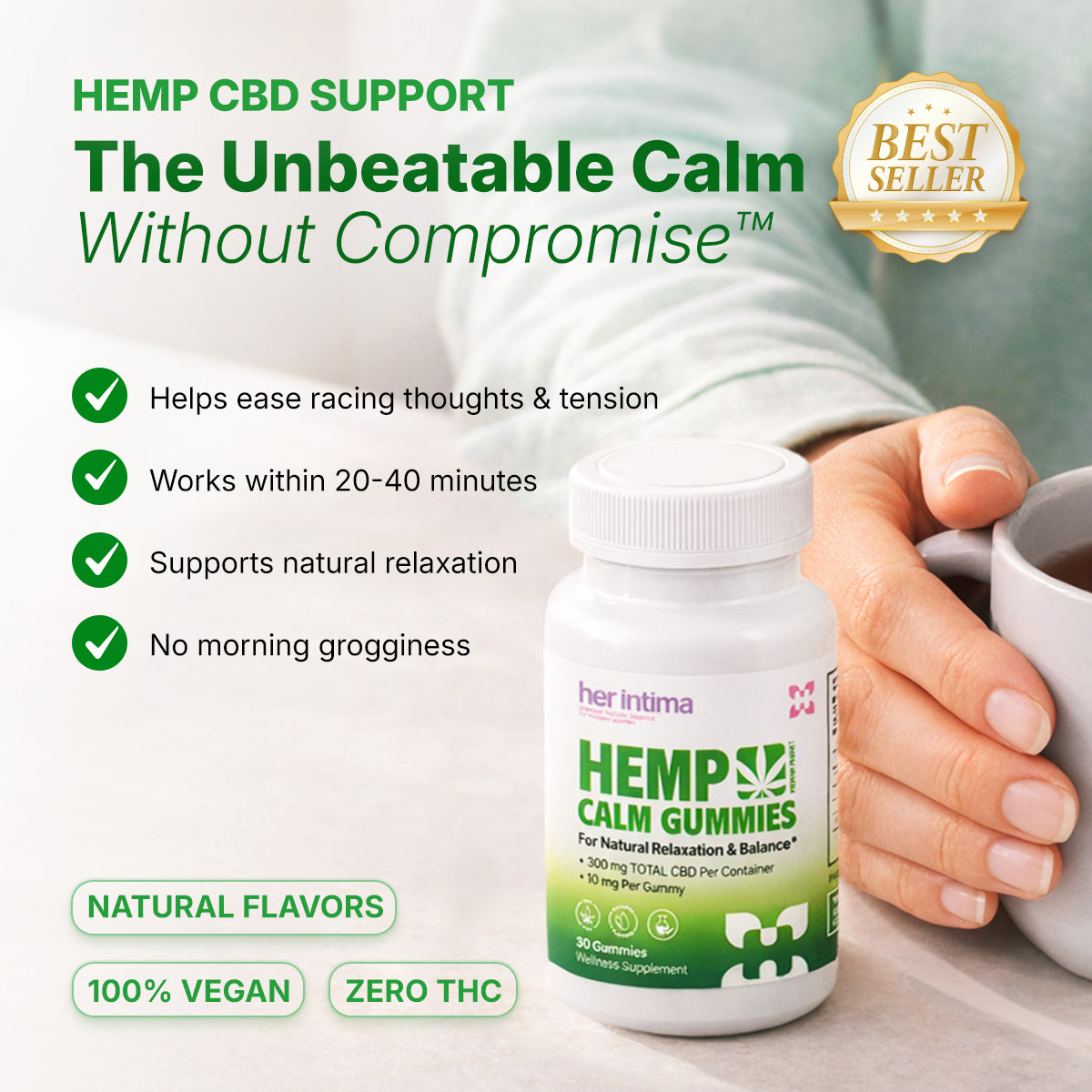Her Intima Hemp Calm Gummies
